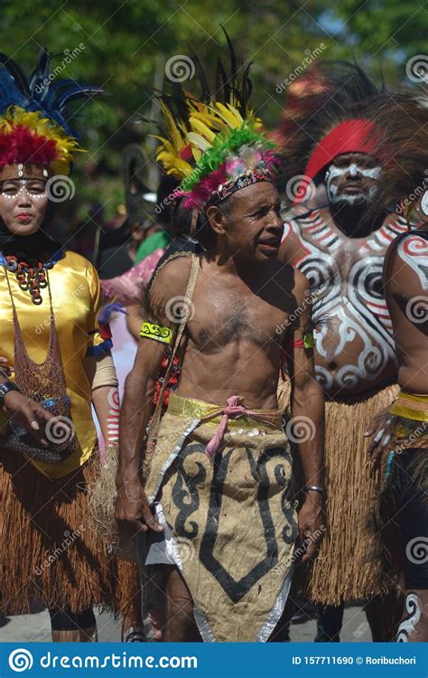 Papuan Carnival Indonesia Independance Day Editorial Image Image Of