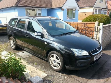 Black 2006 Ford Focus Estate Ghia 16 Tdci In Bournemouth Dorset