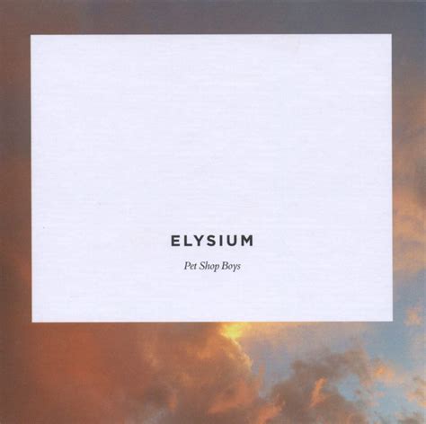 Elysium Pet Shop Boys Amazonde Musik Cds And Vinyl