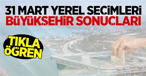 Samsun Büyükşehir yerel seçim sonuçları 31 Mart 2019 Yerel Seçimi