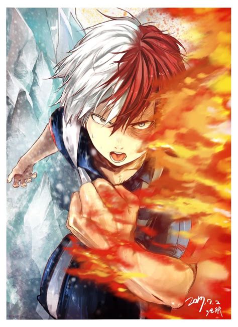 Fanart Todoroki Shoto The Pluto