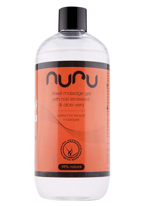 Nuru Massage Gel With Nori Seaweed And Aloe Vera 500 Ml E30564 Buy