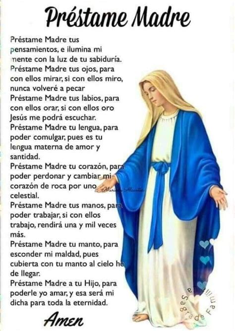 Pin De Lupita Náñez En Oraciones Oraciones Religiosas Oraciones