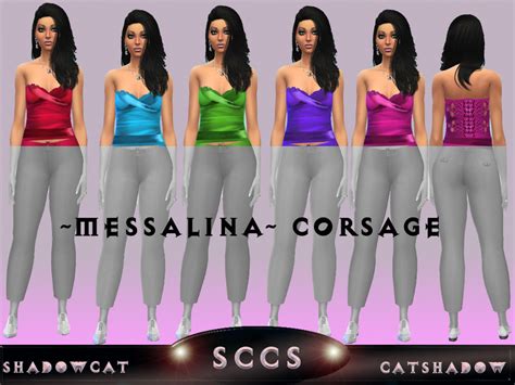 The Sims Resource Messalina Corsage