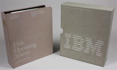Book Microsoft Ibm Disk Operating System 1983