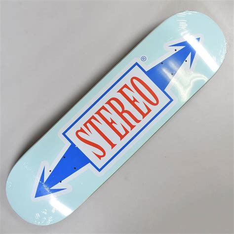Stereo Skateboards Arrow Sky Skateboard Deck 825 Skateboards From