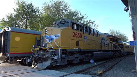 Up 2650 Experience The Union Pacific Passenger Train In Old Sacramento