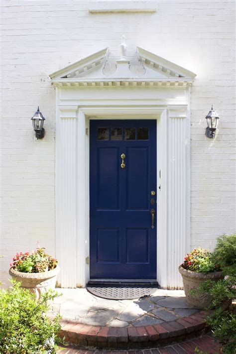 8 Paint Colors For A Blue Front Door Blue Front Door Painted Front