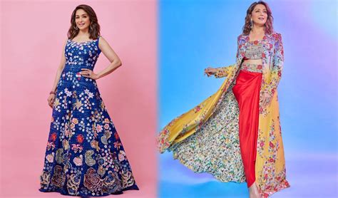 इवनिंग पार्टी में माधुरी दीक्षित की तरह खुद को करें स्टाइल take inspiration from madhuri dixit