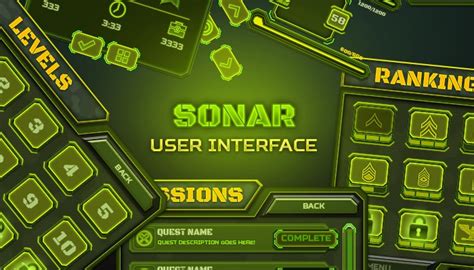 Sonar Ui Gamedev Market