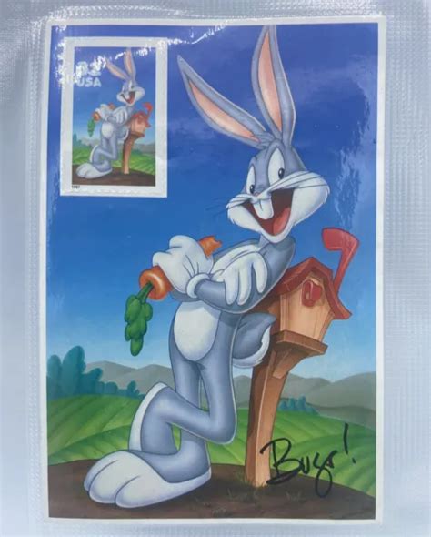 Looney Tunes Bugs Bunny Stamps 32 Cent Usps Classic 1997 Vintage 1499