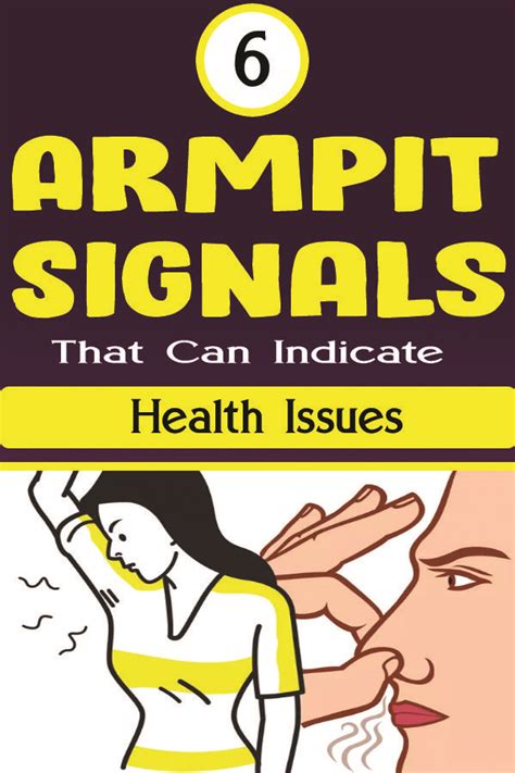 6 Armpit Signals That Can Indicate Health Issues Healthy Lifestyle