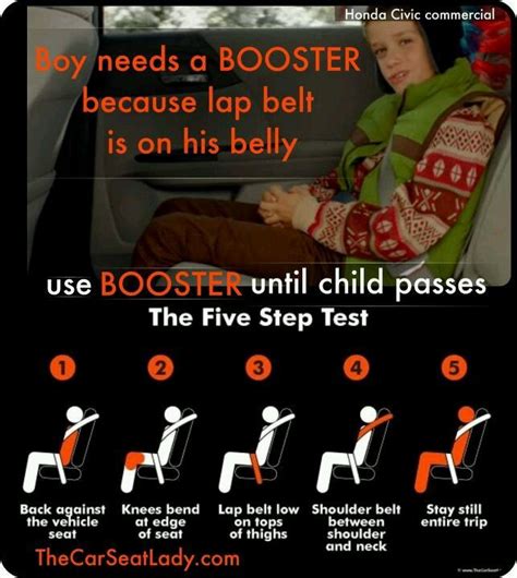 Booster In The Car The Car Seat Lady Is Awesome Car Safety Child