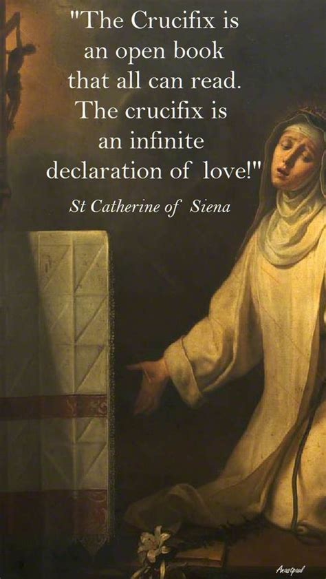 Stcatherine Of Siena Saint Quotes Saint Quotes Catholic Catholic