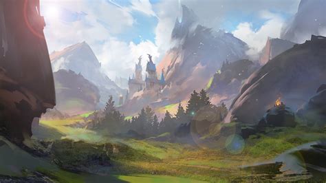 Fantasy Landscape Wallpapers Top Free Fantasy Landscape Backgrounds