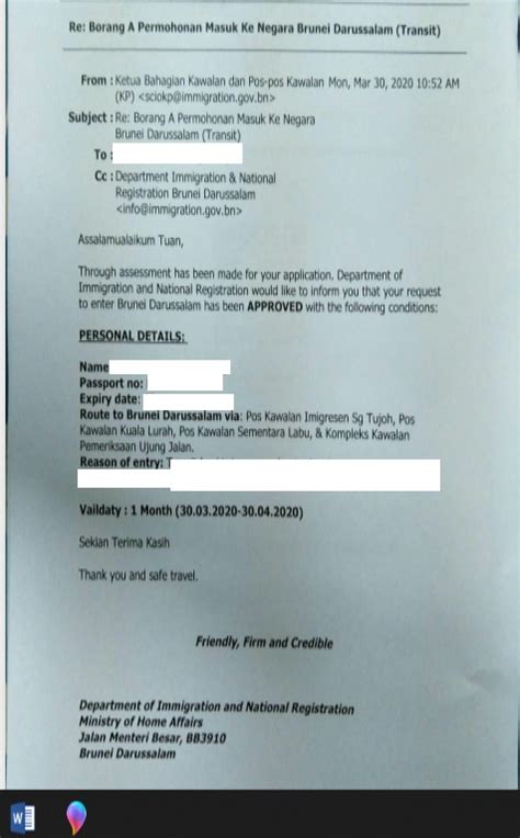 Contoh surat rasmi memohon cuti untuk tidak hadir ke via www.newhairstylesformen2014.com. Surat Rasmi Kerajaan Brunei : Paku Midin Cara Mudah ...