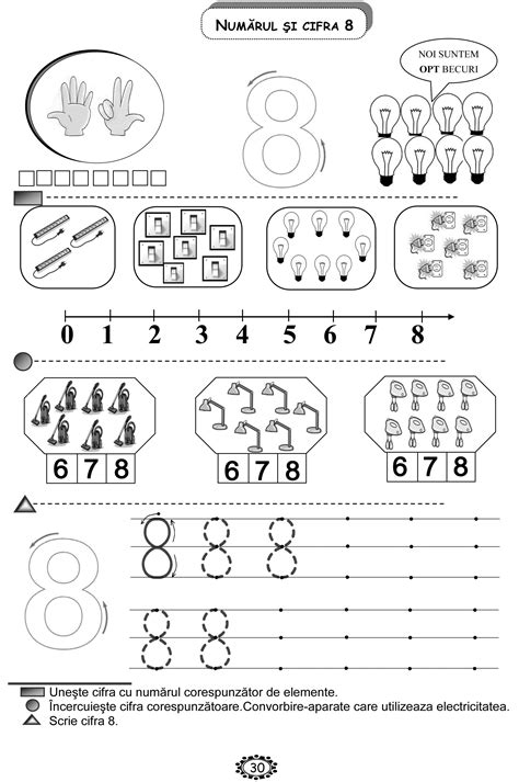 Editura Dor Kids Math Worksheets Numbers Preschool Preschool Math
