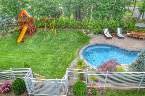 'most people wouldn't look at our small space and think pool. view-of-backyard