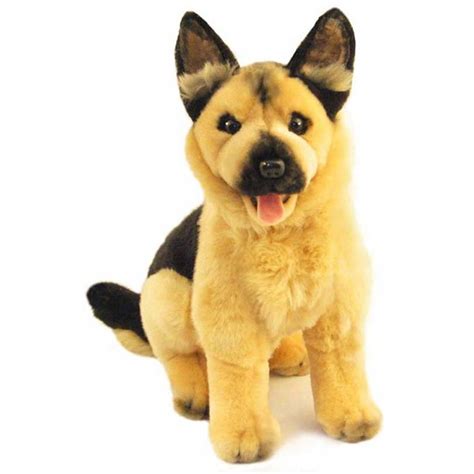German Shepherd Dog Soft Plush Toy Sargeant 1027cm By Bocchetta New