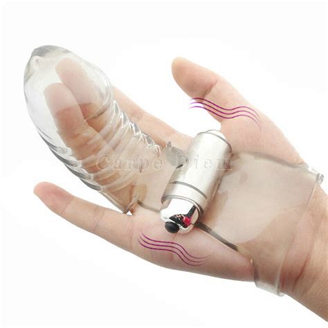 Finger Banger G Spot Vibe Vibrator Strap On Dildo Sex Toys For Women