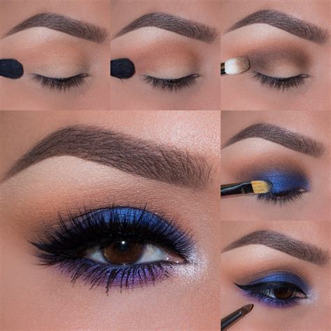 3 maquillaje natural paso a paso según el color de ojos. 9 Looks de maquillaje con sombra azul; ¡el mejor color ...