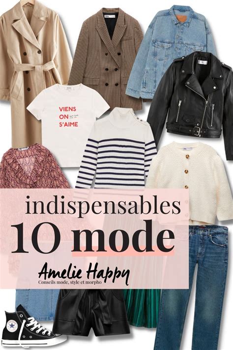 10 indispensables à avoir dans son dressing Quels sont les