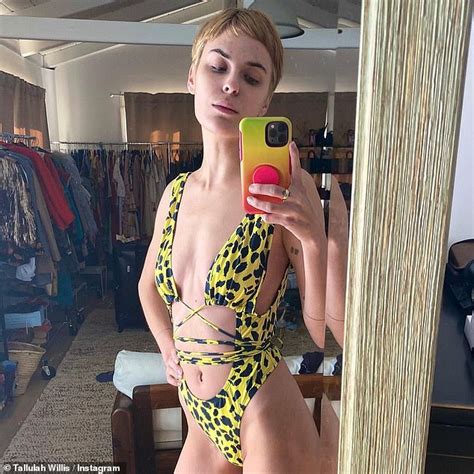 Tallulah Willis Showcases Her Stunning Physique As She Slips Into An