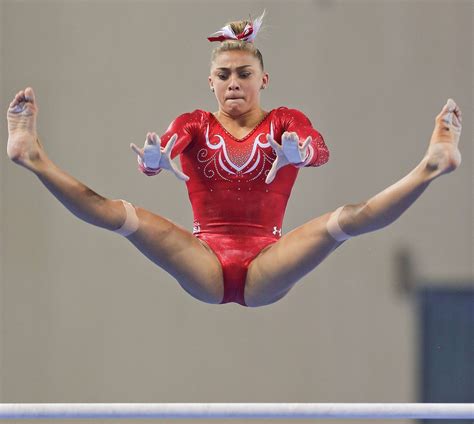 Ashton Locklear 2014 World Championships Artistic Gymnastics Fitness Models Female