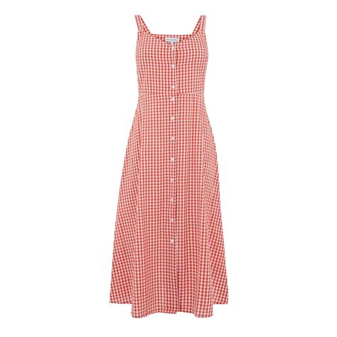 Warehouse Red Gingham Dress Red Pattern 0 Red Gingham Dress Red Dress
