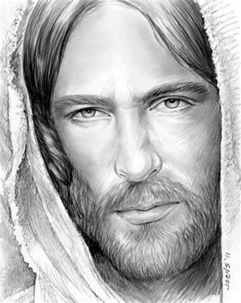 Images Du Christ Pictures Of Jesus Christ Jesus Images Jesus Sketch Jesus Drawings Pencil