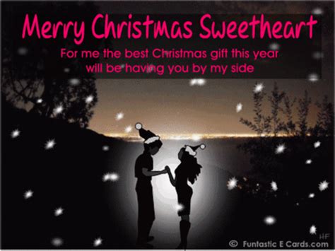 20 Merry Christmas Sweetheart Images With Romantic Wish Messages