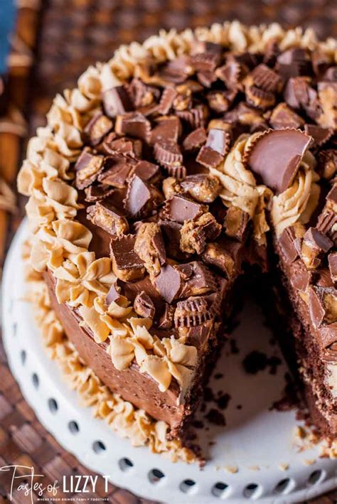 Reeses Peanut Butter Cake Delicious Chocolate Cake Tastes Of Lizzy T