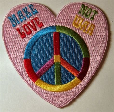 1960s 70s hippie peace movement peace with flowers patch 3 etsy hippie peace hippie 70s hippie