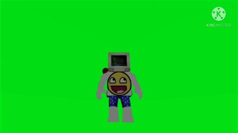 My Roblox Avatar Green Screen Youtube