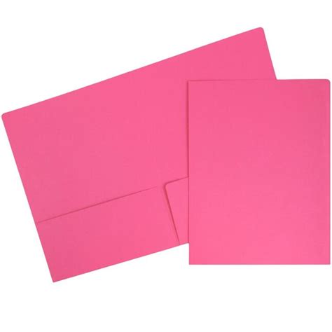 Jam Paper Jam Paper Premium Matte Colored Cardstock Two Pocket