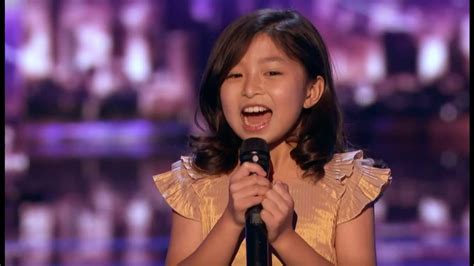 Celine Tam 9 Year Old Get Golden Buzzer From Laverne Cox Americas Got Talent 2017 Youtube
