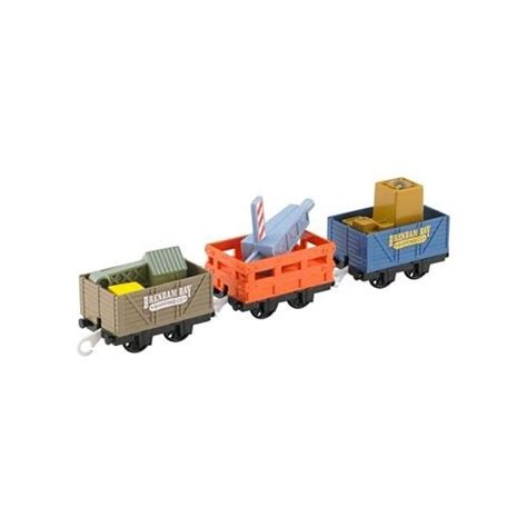 Set Thomas And Friends Trackmaster Dockside Delivery Crane Cargo And Cars Emag Ro