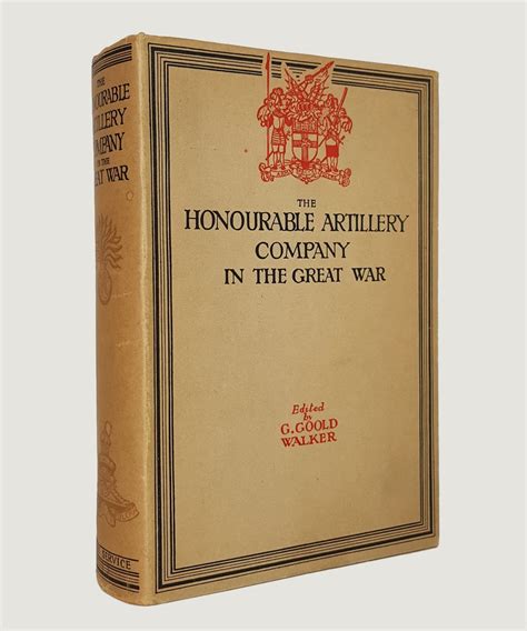 Keel Row Books The Honourable Artillery Company In The Great War 1914
