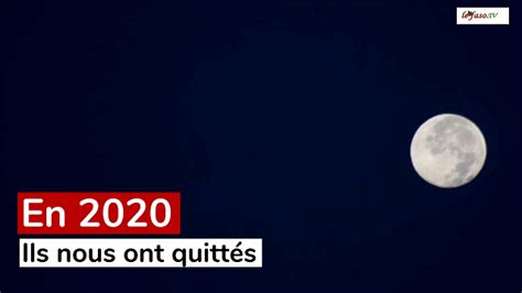 Burkina Ils Nous Ont Quittés En 2020