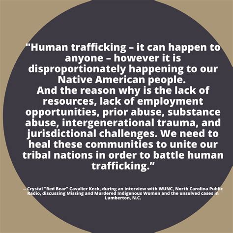 victimization and resiliency native american women and girls are disproportionately trafficked