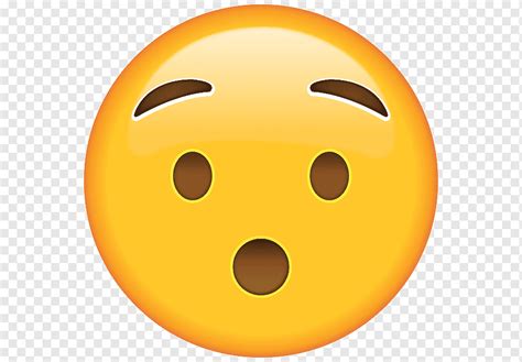 Emoji Wink Emoticon Smiley Cara Sorprendida Cara Naranja Pegatina