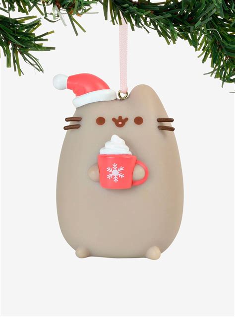 Pusheen Holiday Drink Ornament Hot Topic Hanging Ornaments Meowy
