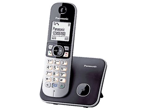 Teléfono Panasonic Kx Tg6811 Spb Inalámbrico Identificador Manos