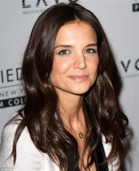 Katie Holmes Gives Her Pale Complexion A Bronze Boost For Premiere Of