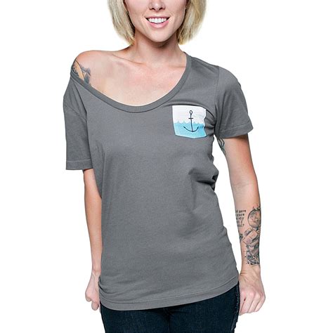 glamour kills ahoy pocket t shirt women s