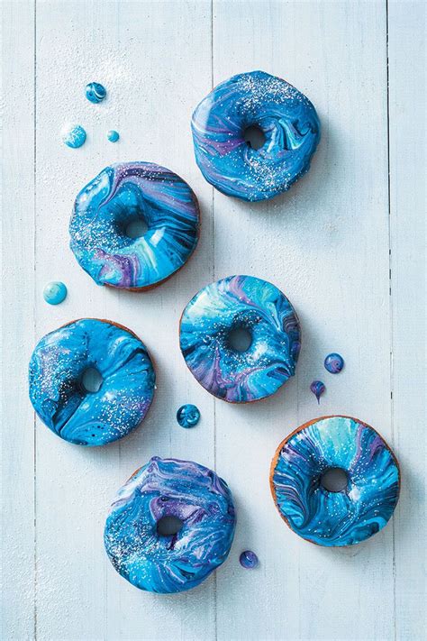 Galaxy Doughnuts Recipe Food And Home Entertaining Magazine Recipe