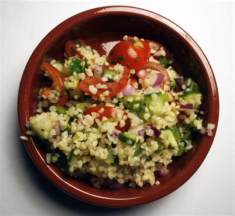 Essex Girl Cooks Healthy Low Cholesterol Bulgur Wheat Salad