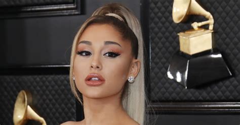 Ariana Grande Goes Make Up Totally Free Shows Actual Hair In Unusual Movie