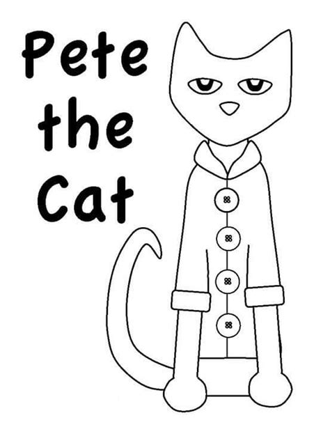 Pete The Cat And Turtle Coloring Page Free Printable Coloring Pages