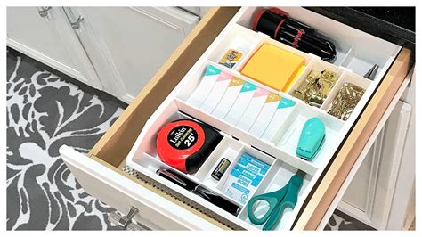 New Worlds Best Junk Drawer Organizer Kitchen Organization Youtube